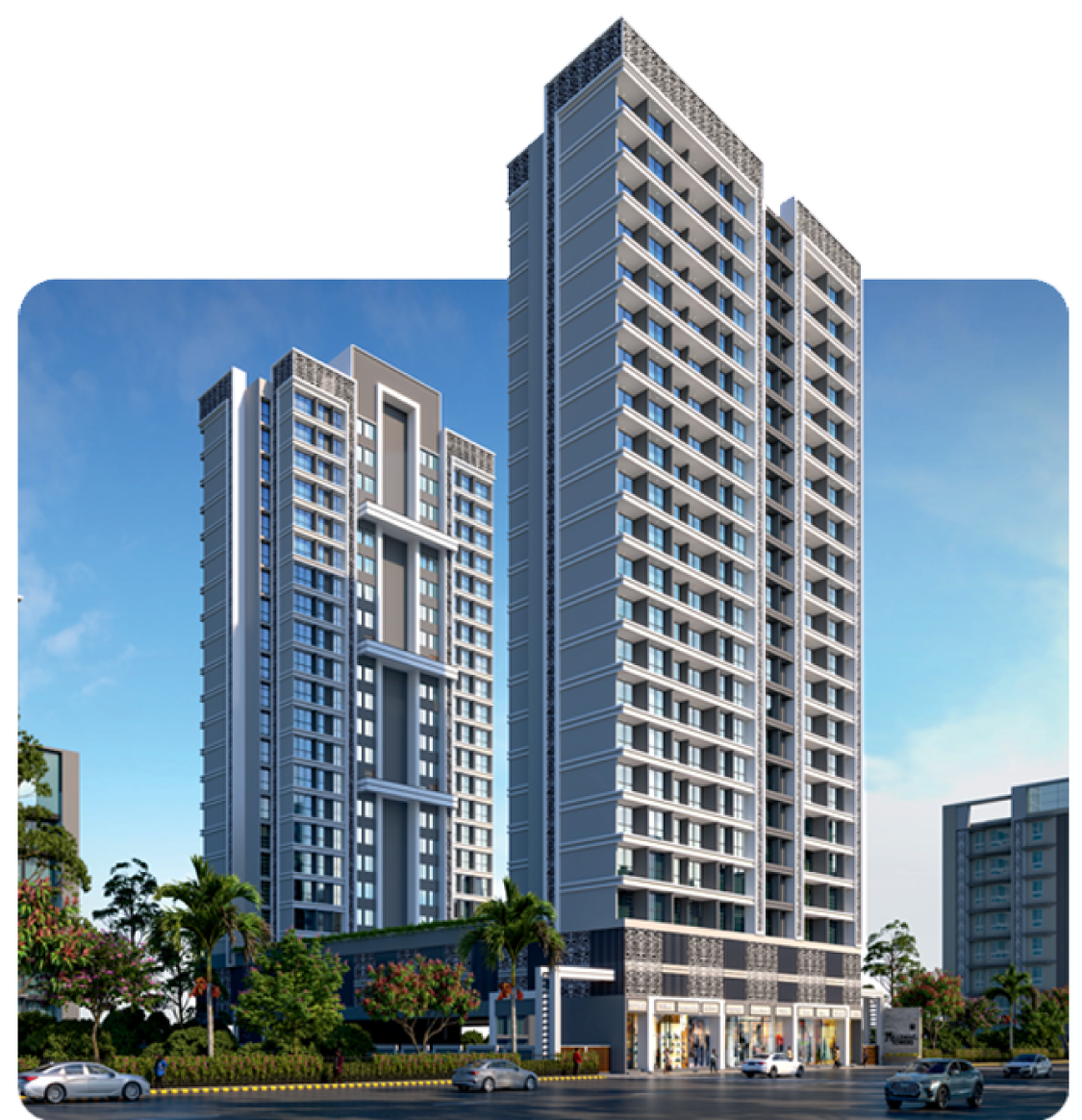 Millennial Towers residential property on propfynd