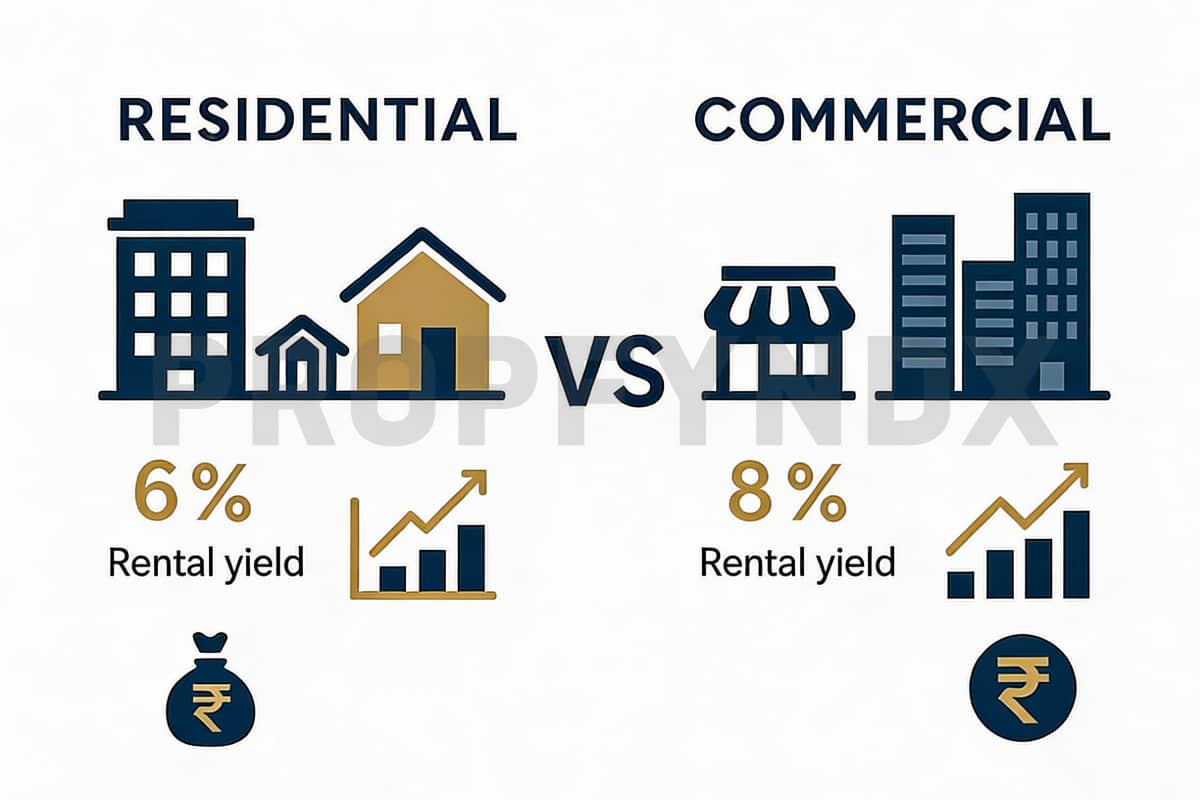 Residential & Commercial Investment: Which Offer Better Returns?